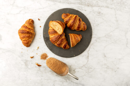 Ricetta per croissant francese ricco di fibre